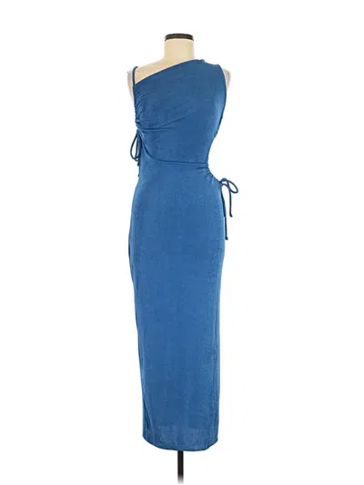 Pre-owned Cotton Candy La Casual Dress In Blue