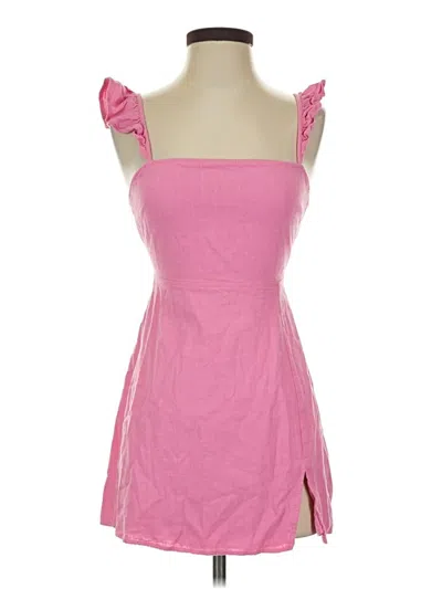 Pre-owned Cotton Candy La Casual Dress In Pink