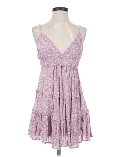 Pre-owned Cotton Candy La Casual Dress In Purple