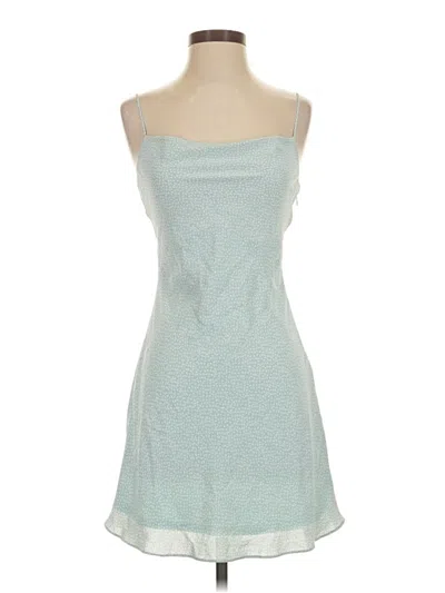 Pre-owned Cotton Candy La Casual Dress In Teal