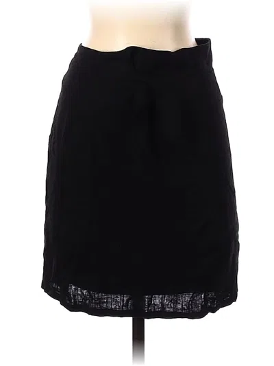 Pre-owned Cotton Candy La Casual Skirt In Black