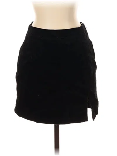 Pre-owned Cotton Candy La Casual Skirt In Black