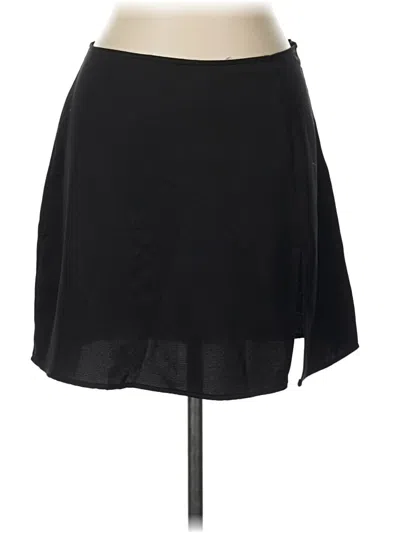 Pre-owned Cotton Candy La Casual Skirt In Black
