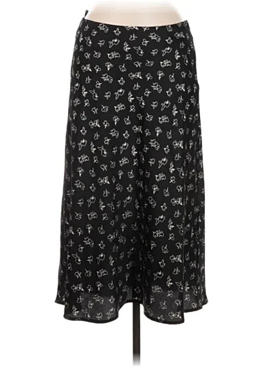 Pre-owned Cotton Candy La Casual Skirt In Black
