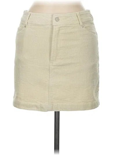 Pre-owned Cotton Candy La Casual Skirt In Ivory