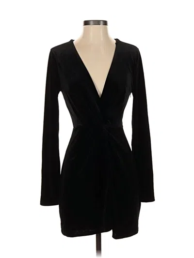 Pre-owned Cotton Candy La Cocktail Dress In Black