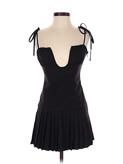 Pre-owned Cotton Candy La Cocktail Dress In Black