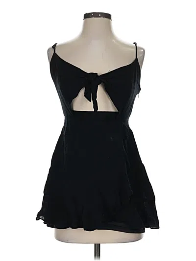 Pre-owned Cotton Candy La Cocktail Dress In Black