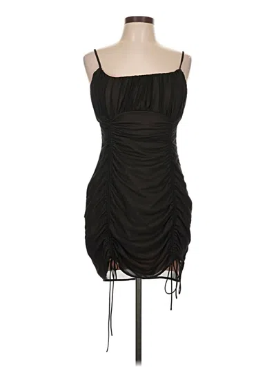 Pre-owned Cotton Candy La Cocktail Dress In Black
