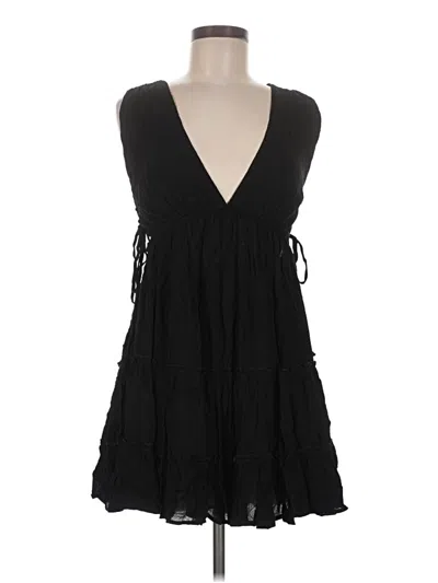 Pre-owned Cotton Candy La Cocktail Dress In Black