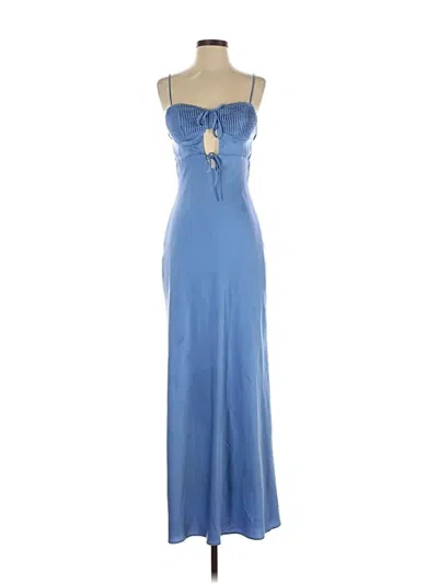 Pre-owned Cotton Candy La Cocktail Dress In Blue