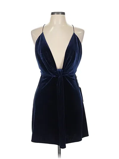 Cotton Candy La Cocktail Dress In Blue