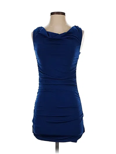 Cotton Candy La Cocktail Dress In Blue