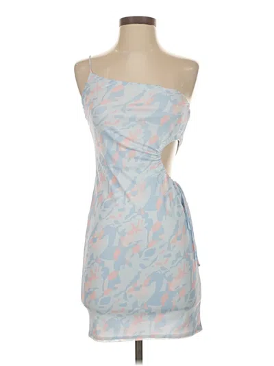 Pre-owned Cotton Candy La Cocktail Dress In Blue