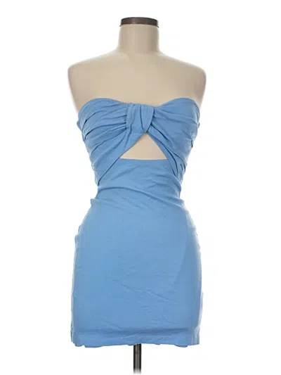 Pre-owned Cotton Candy La Cocktail Dress In Blue
