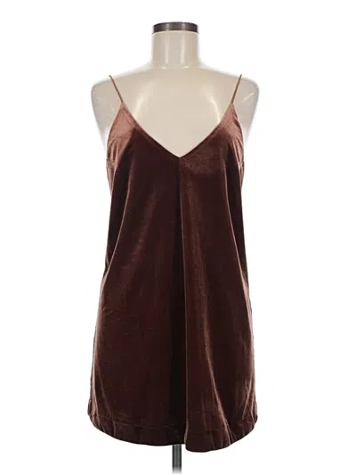 Pre-owned Cotton Candy La Cocktail Dress In Brown