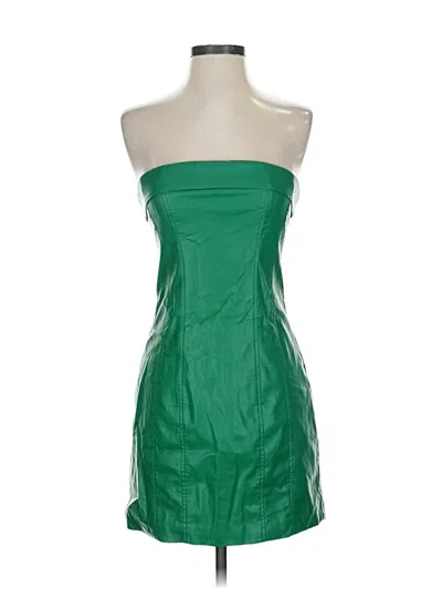 Pre-owned Cotton Candy La Cocktail Dress In Green