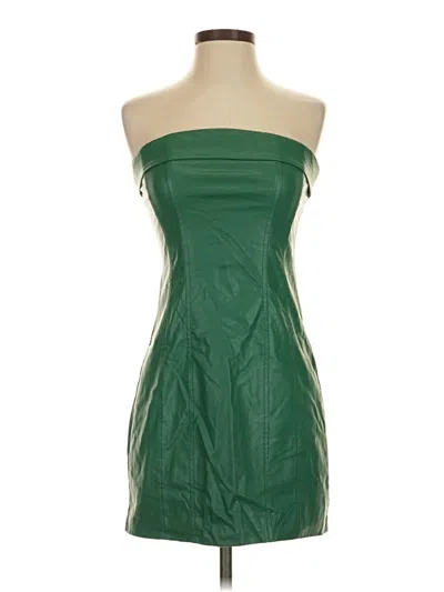 Pre-owned Cotton Candy La Cocktail Dress In Green