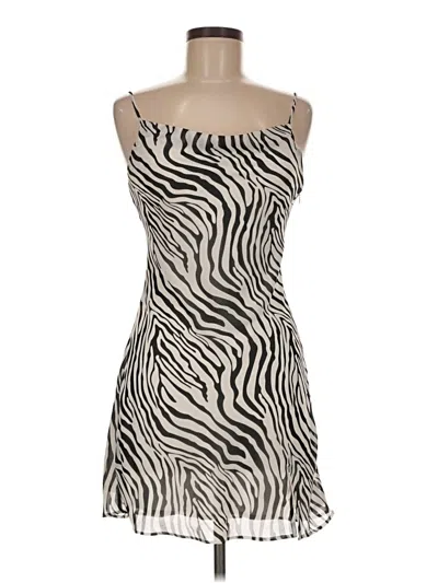 Pre-owned Cotton Candy La Cocktail Dress In Ivory