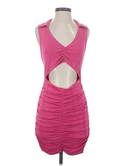 Pre-owned Cotton Candy La Cocktail Dress In Pink
