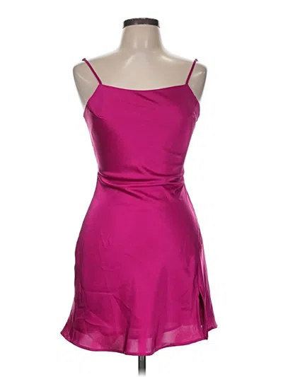 Pre-owned Cotton Candy La Cocktail Dress In Pink