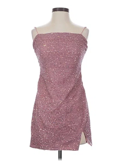 Pre-owned Cotton Candy La Cocktail Dress In Pink