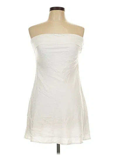 Pre-owned Cotton Candy La Cocktail Dress In White