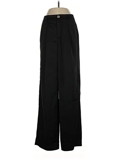 Pre-owned Cotton Candy La Dress Pants In Black