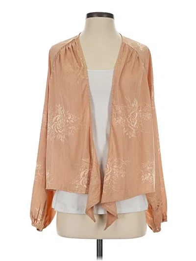 Pre-owned Cotton Candy La Kimono In Tan