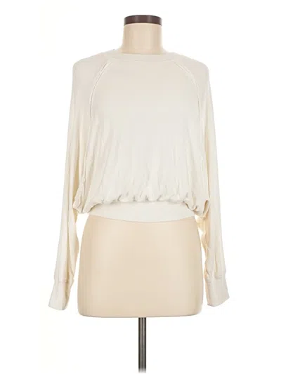 Pre-owned Cotton Candy La Long Sleeve T-shirt In White