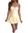 Cotton Candy La Marigold Mood Dress In Yellow In Yellow