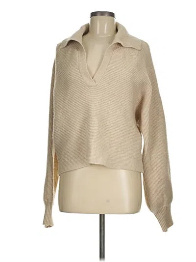 Pre-owned Cotton Candy La Pullover Sweater In Brown