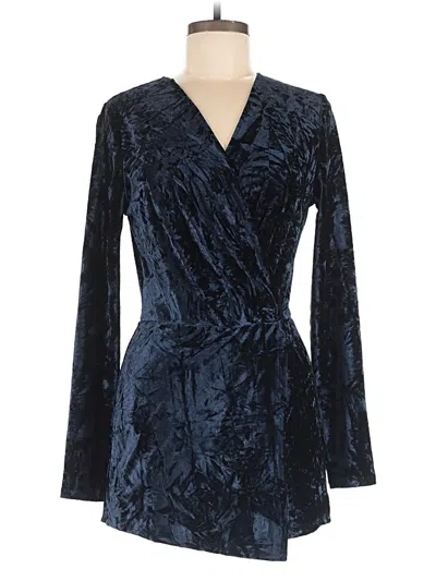 Pre-owned Cotton Candy La Romper In Blue