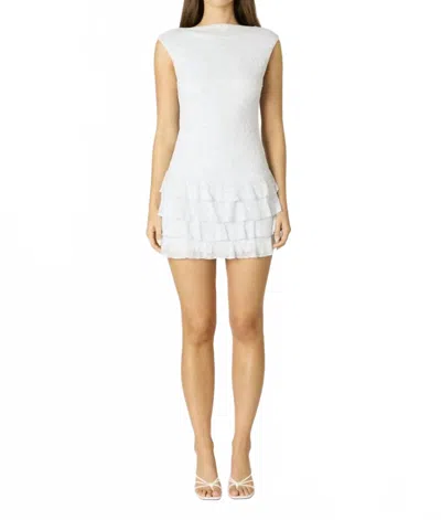 Cotton Candy La Rylie Mini Dress In White