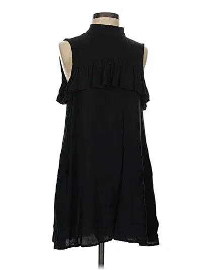 Pre-owned Cotton Candy La Sleeveless Top Black Cold Shoulder Neckline Tops