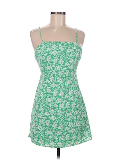 Pre-owned Cotton Candy La Sleeveless Top Green Strapless Neckline Tops