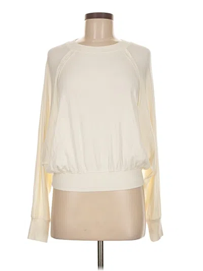 Pre-owned Cotton Candy La Sweatshirt In Ivory