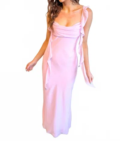 Cotton Candy La The First Bloom Maxi Dress In Pink