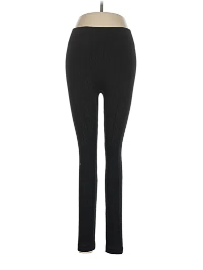 Pre-owned Cotton Candy Leggings In Black