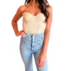 COTTON CANDY PROSECCO CALLING TOP IN WHITE