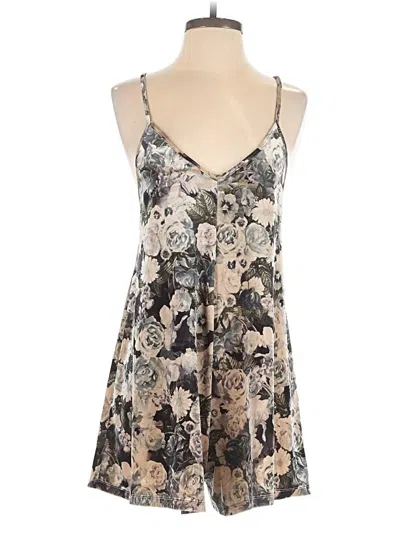 Pre-owned Cotton Candy Romper In Gray