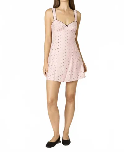Cotton Candy Sofia Mini Dress In Pink