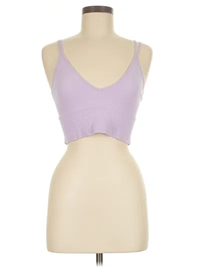 Pre-owned Cotton Candy Sports Bra In Purple