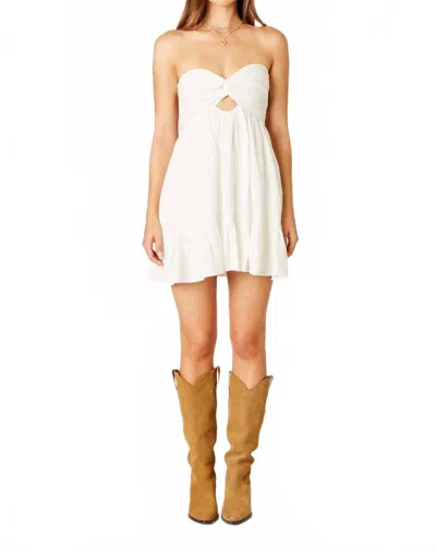 Cotton Candy Summer Days Romper In White