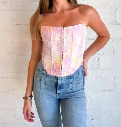 Cotton Candy Sweet Disposition Top In Pink