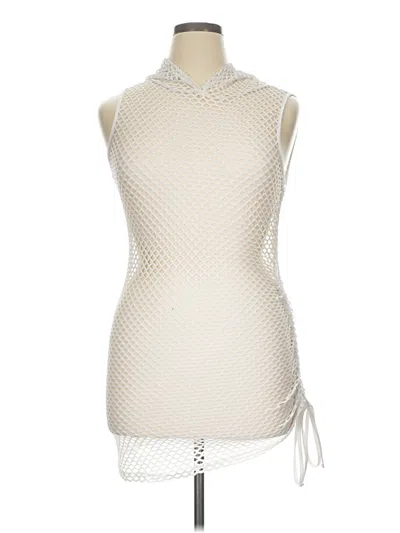 Cotton Candy Swimsuit Cover Up In Ivory