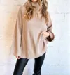 COTTON CANDY WINTER WONDER SWEATER IN TAN