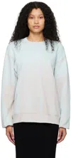 Cotton Citizen Blue Brooklyn Sweatshirt In Fog Cast