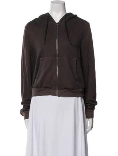 Pre-owned Cotton Citizen Bomber Jacket In Brown