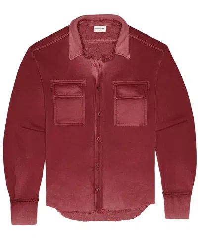 Cotton Citizen Bronx Button-down Shirt In Red